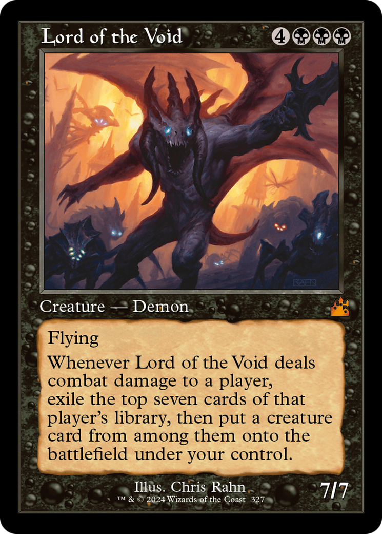 Image of Lord of the Void (Retro Frame) (RVR-327) - Ravnica Remastered Foil