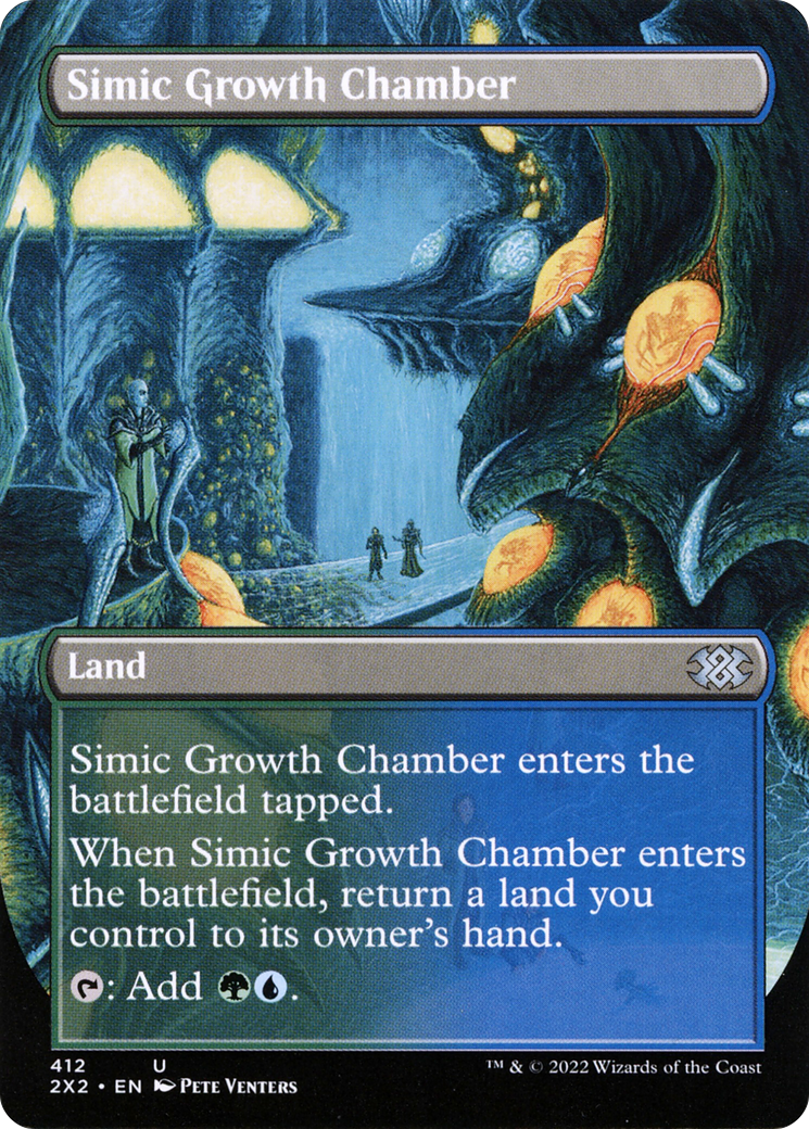 Image of Simic Growth Chamber (Borderless) (2X2-412) - Double Masters 2022 (Borderless) Foil