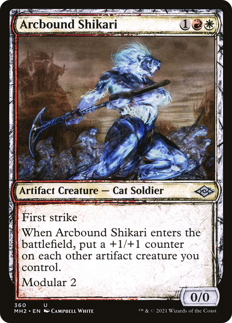 Image of Arcbound Shikari (Showcase) (MH2-360) - Modern Horizons 2: (Showcase)