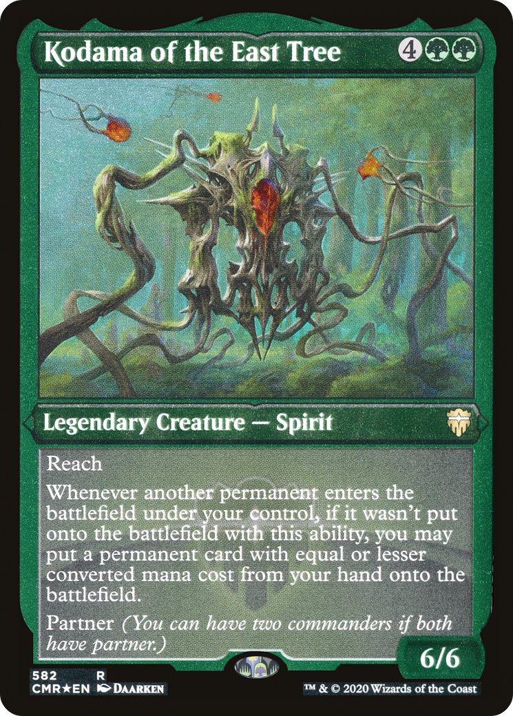 Image of Kodama of the East Tree (Foil Etched) (CMR-582) - Commander Legends Foil