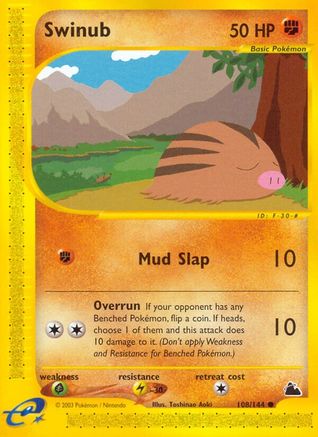 Image of Swinub (108) 108  Skyridge - Common