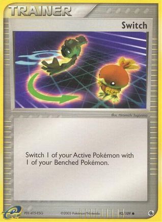 Image of Switch 092/109  - Reverse Holofoil Ruby and Sapphire - Common