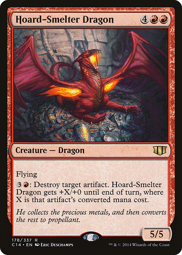 Image of Hoard-Smelter Dragon (C14-178) - Commander 2014