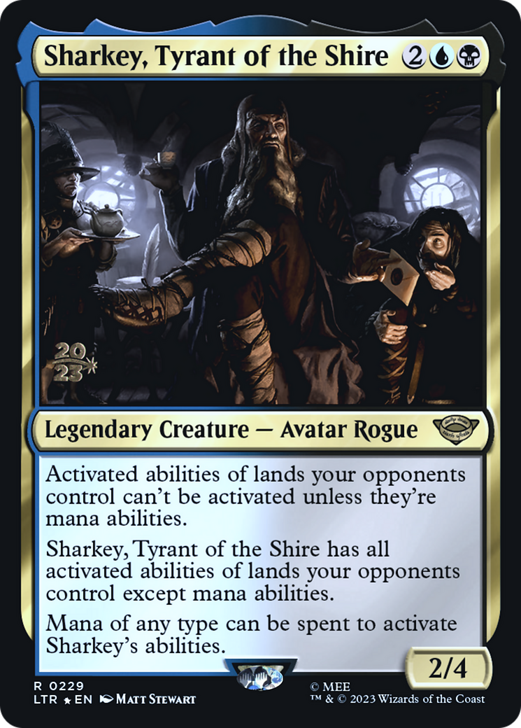 Image of Sharkey, Tyrant of the Shire (PRE-229) - Tales of Middle-earth Promos Foil