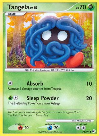Image of Tangela (76) 076  - Reverse Holofoil Arceus - Common