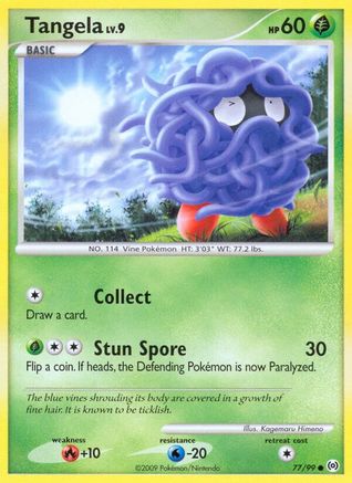 Image of Tangela (77) 077  Arceus - Common
