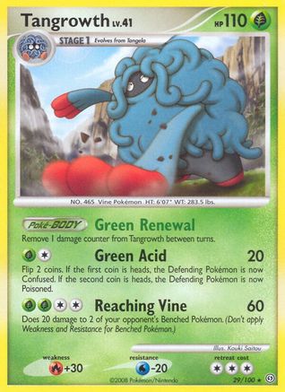 Image of Tangrowth 029  Stormfront - Rare
