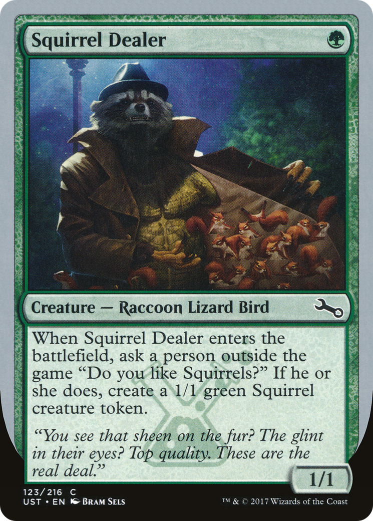 Image of Squirrel Dealer (UST-123) - Unstable Foil