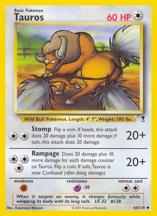 Image of Tauros 065  Legendary Collection - Uncommon