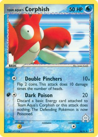 Image of Team Aqua's Corphish 026/95  Team Magma vs Team Aqua - Uncommon