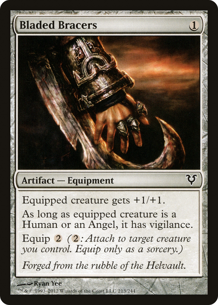 Image of Bladed Bracers (AVR-213) - Avacyn Restored Foil