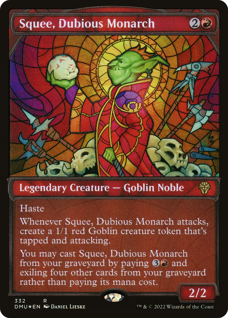 Image of Squee, Dubious Monarch (Textured Foil) (DMU-332) - Dominaria United: (Showcase) Foil