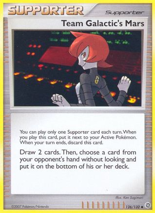 Image of Team Galactic's Mars 126/132  - Reverse Holofoil Secret Wonders - Uncommon