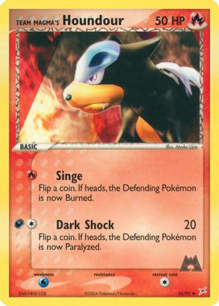Image of Team Magma's Houndour 035/95  Team Magma vs Team Aqua - Uncommon