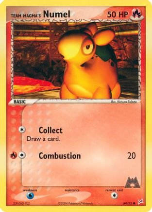 Image of Team Magma's Numel 064  Team Magma vs Team Aqua - Common
