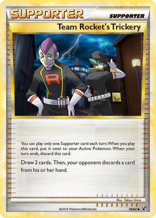Image of Team Rocket's Trickery 078/90  Undaunted - Uncommon