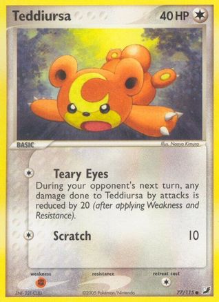 Image of Teddiursa 077/115  Unseen Forces - Common