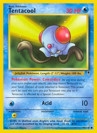 Image of Tentacool 096/110  Legendary Collection - Common