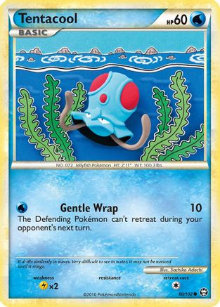 Image of Tentacool 080/102  Triumphant - Common