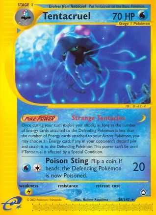Image of Tentacruel 038  Aquapolis - Rare