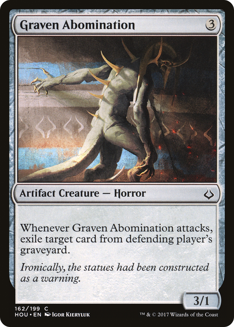 Image of Graven Abomination (HOU-162) - Hour of Devastation