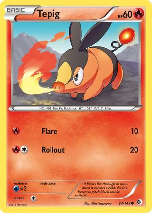 Image of Tepig 024  Boundaries Crossed - Common