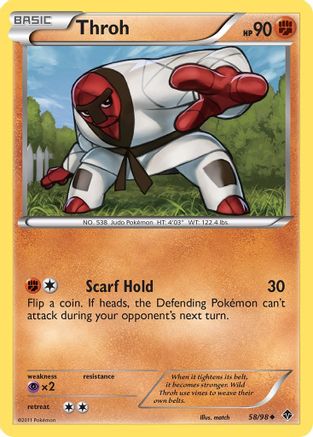 Image of Throh 058  - Reverse Holofoil Emerging Powers - Uncommon