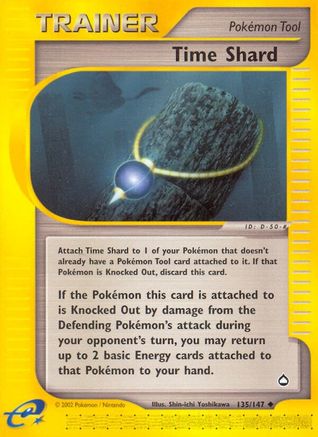 Image of Time Shard 135  - Reverse Holofoil Aquapolis - Uncommon