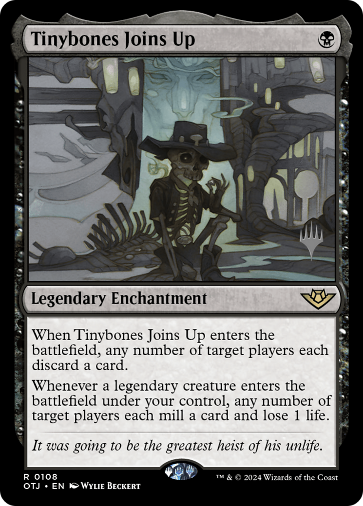 Image of Tinybones Joins Up (PPOTJ-108) - Outlaws of Thunder Junction Promos Foil