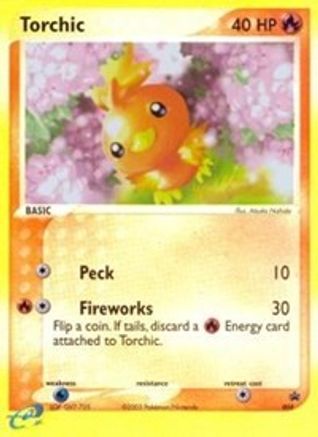 Image of Torchic 008/40  - Reverse Holofoil Nintendo Promos - Promo