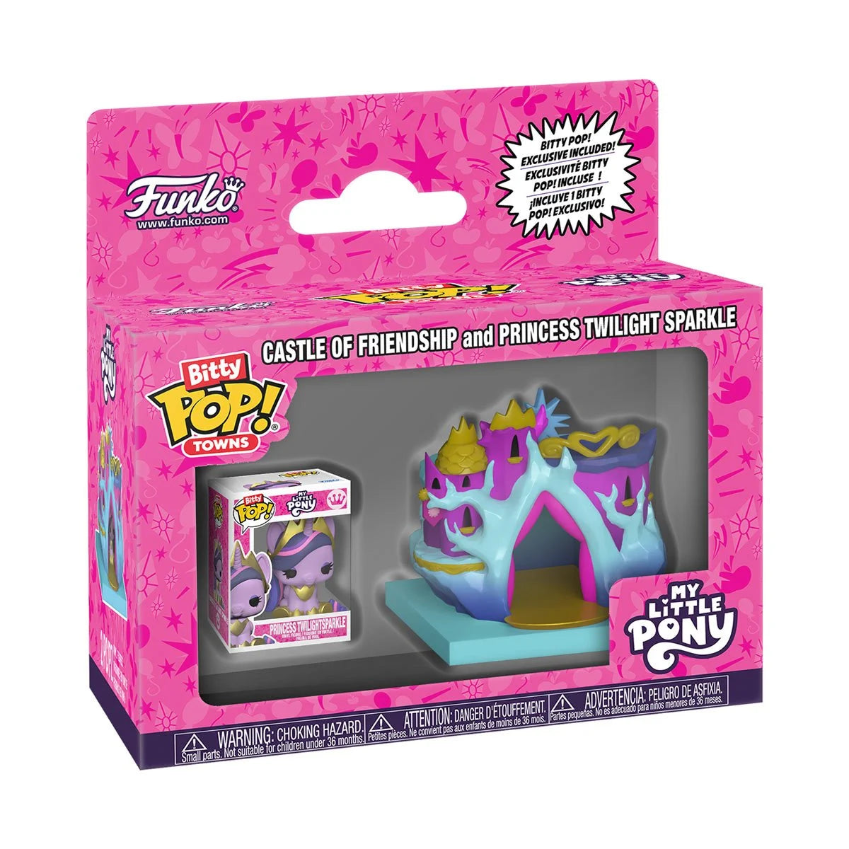 Image of My Little Pony Castle of Friendship Funko Bitty Pop! Town