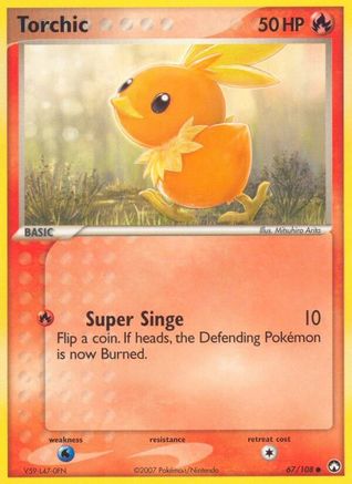 Image of Torchic 067/108  Power Keepers - Common