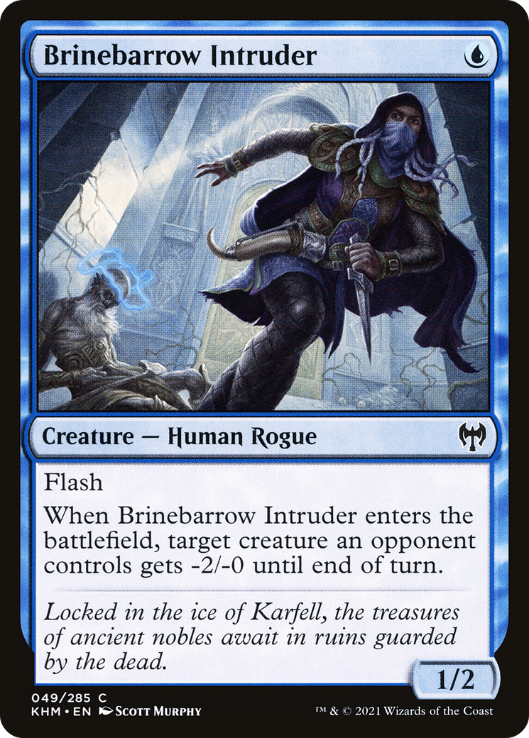 Image of Brinebarrow Intruder (KHM-049) - Kaldheim