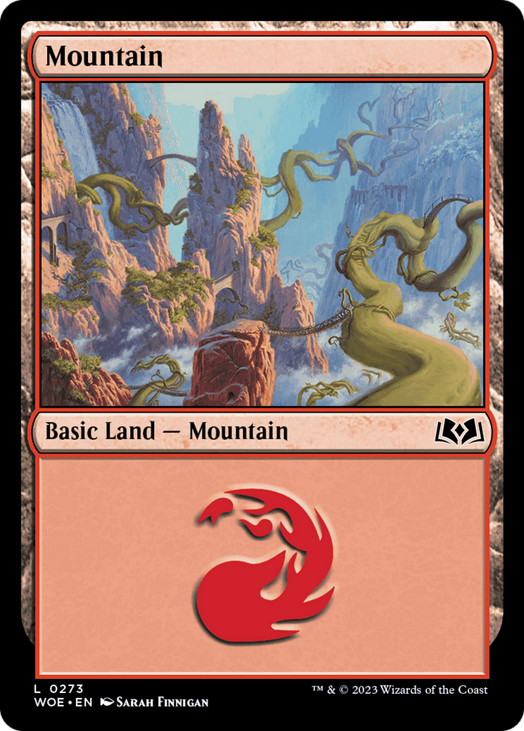 Image of Mountain (0273) (WOE-273) - Wilds of Eldraine