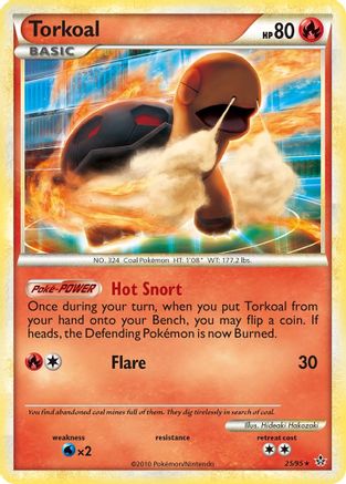 Image of Torkoal 025  Unleashed - Rare