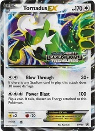 Image of Tornadus EX BW96  - Holofoil Black and White Promos - Promo