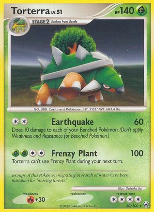 Image of Torterra 030  Majestic Dawn - Rare