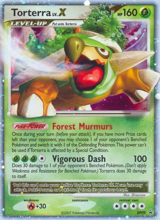 Image of Torterra LV.X DP09  - Holofoil Diamond and Pearl Promos - Promo