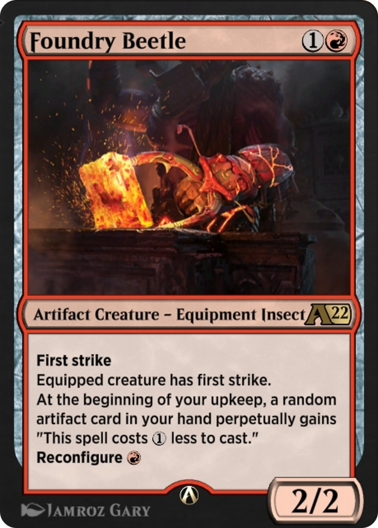 Image of Foundry Beetle (YNEO-019) - Alchemy: Kamigawa