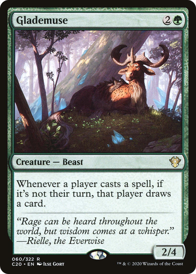 Image of Glademuse (C20-060) - Commander 2020
