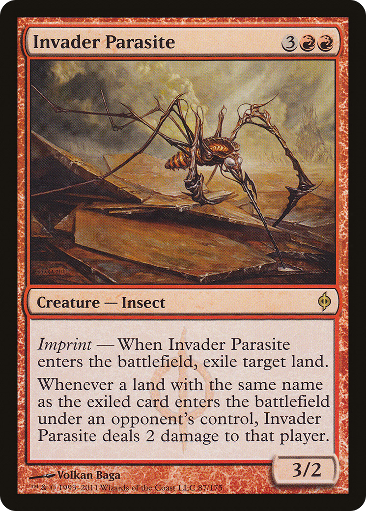 Image of Invader Parasite (NPH-087) - New Phyrexia