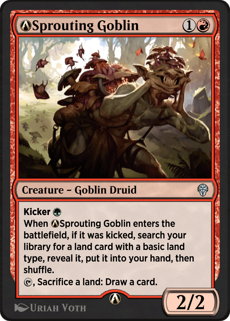 Image of A-Sprouting Goblin (DMU-A-145) - Dominaria United