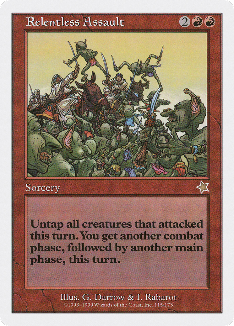 Image of Relentless Assault (S99-115) - Starter 1999