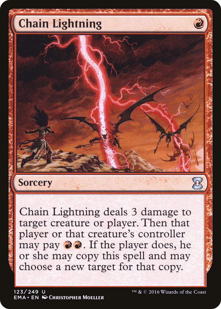 Image of Chain Lightning (EMA-123) - Eternal Masters