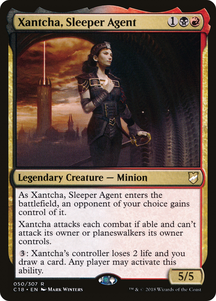 Image of Xantcha, Sleeper Agent (C18-050) - Commander 2018