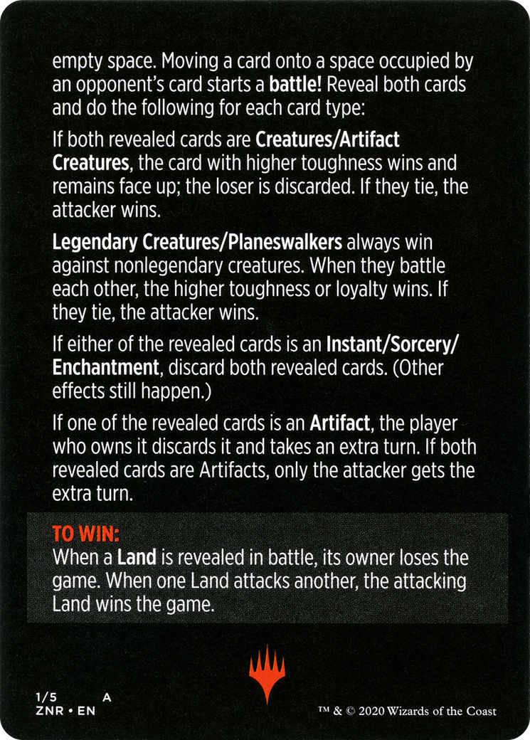 Image of Base Race // Base Race (cont'd) (MZNR-001) - Zendikar Rising Minigames