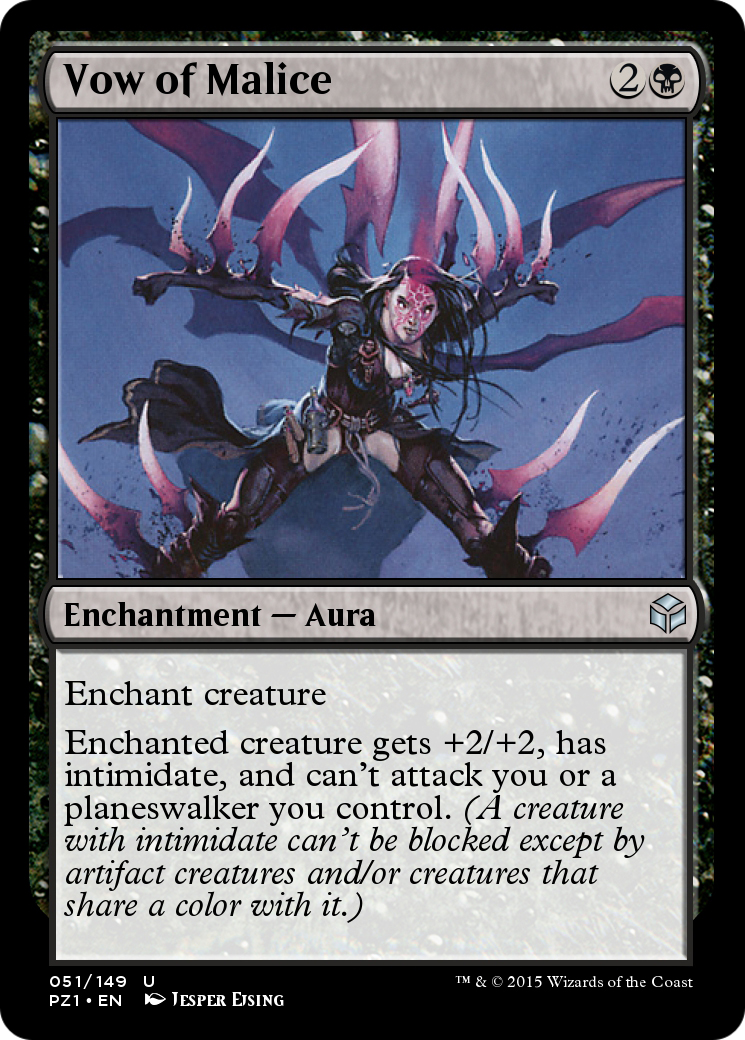 Image of Vow of Malice (PZ1-051) - Legendary Cube Prize Pack