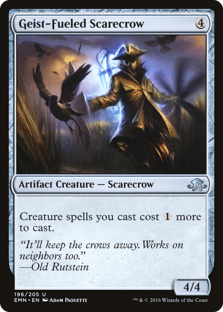 Image of Geist-Fueled Scarecrow (EMN-196) - Eldritch Moon Foil