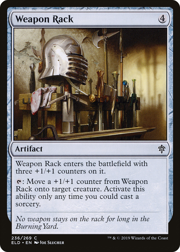 Image of Weapon Rack (ELD-236) - Throne of Eldraine