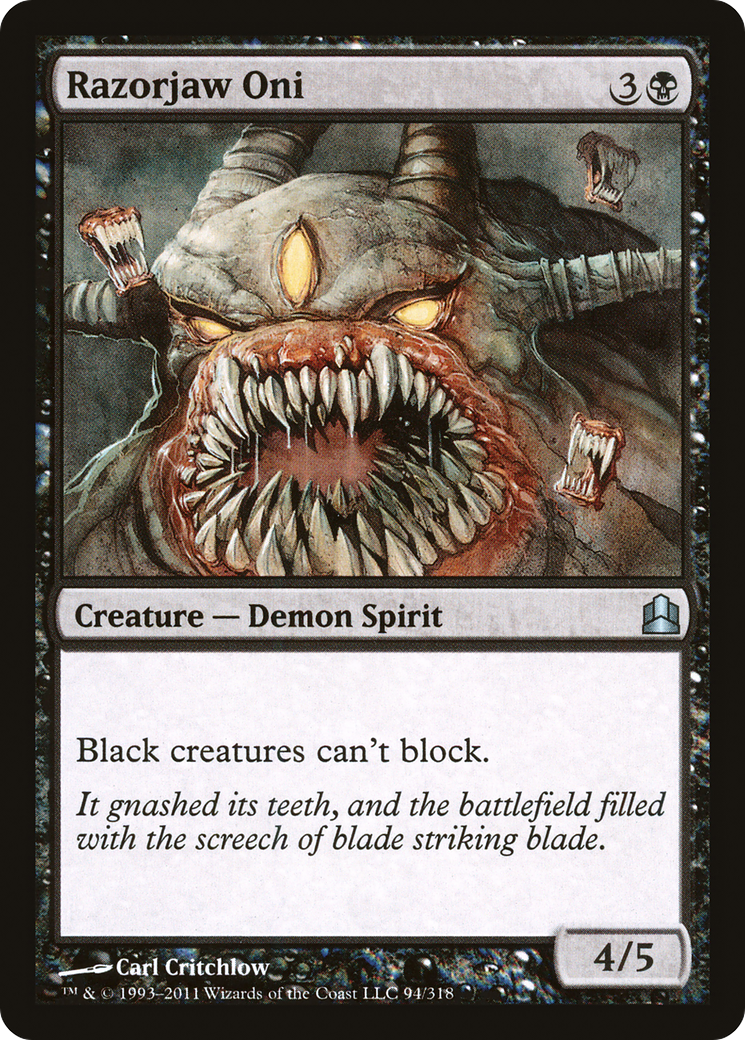 Image of Razorjaw Oni (CMD-094) - Commander 2011